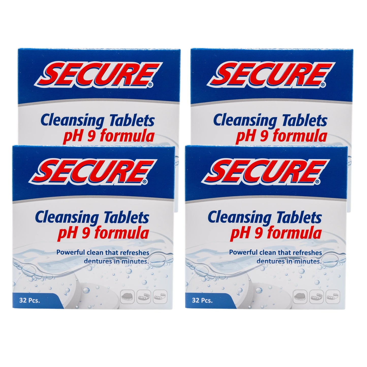 Secure Denture Cleansing Tablets