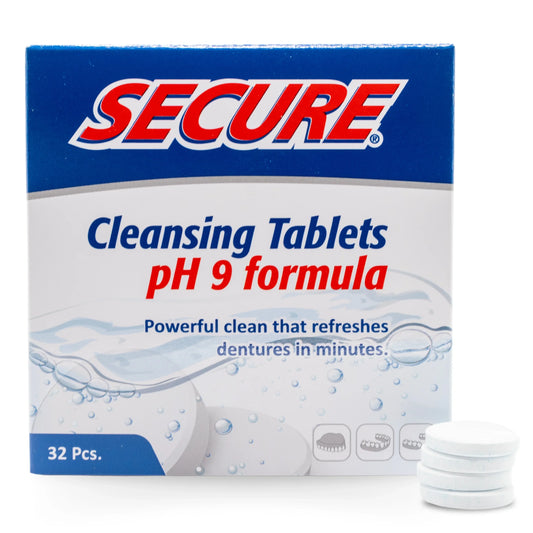 Secure Denture Cleansing Tablets