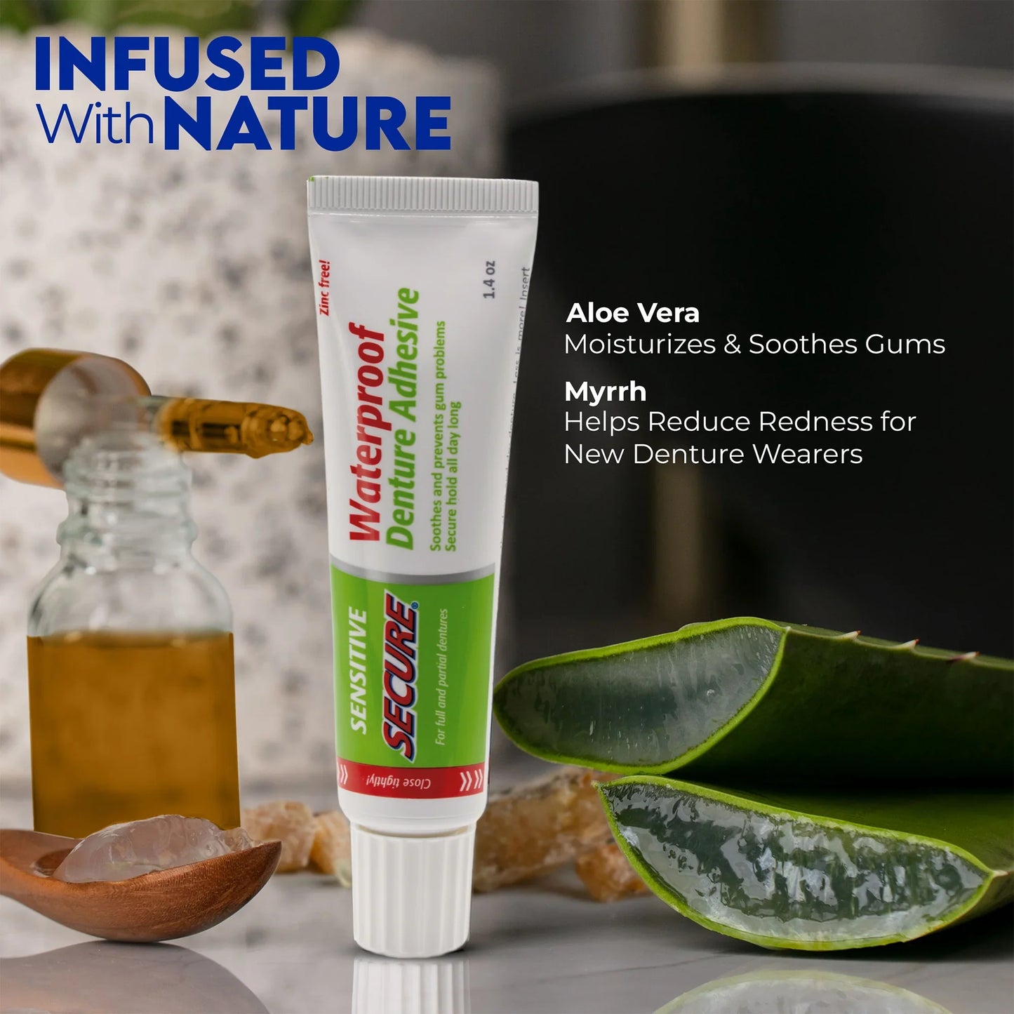 Secure Sensitive Denture Adhesive