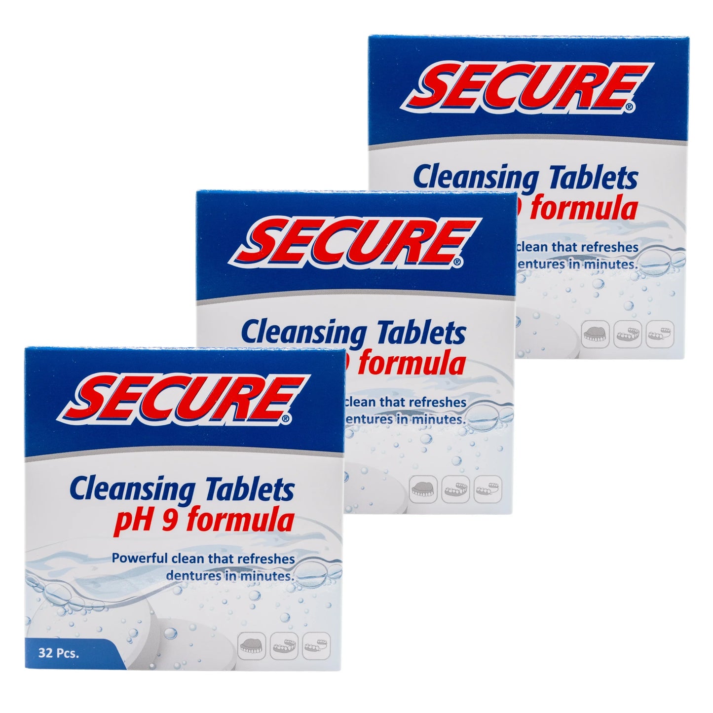 Secure Denture Cleansing Tablets