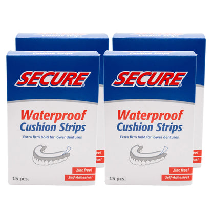 Secure Denture Adhesive Cushion Strips