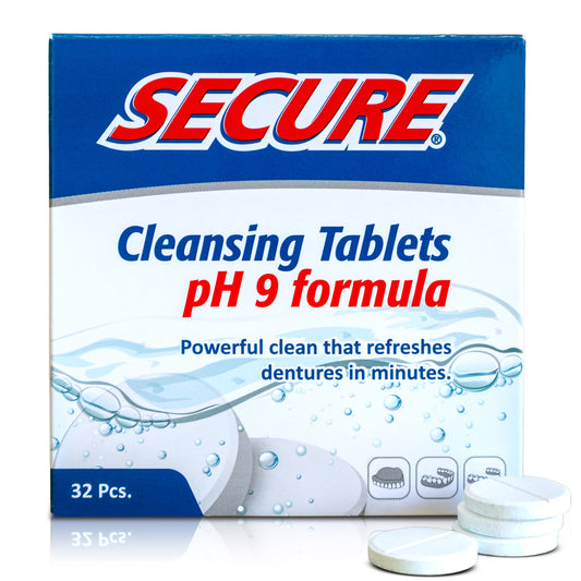 Secure Denture Cleansing Tablets