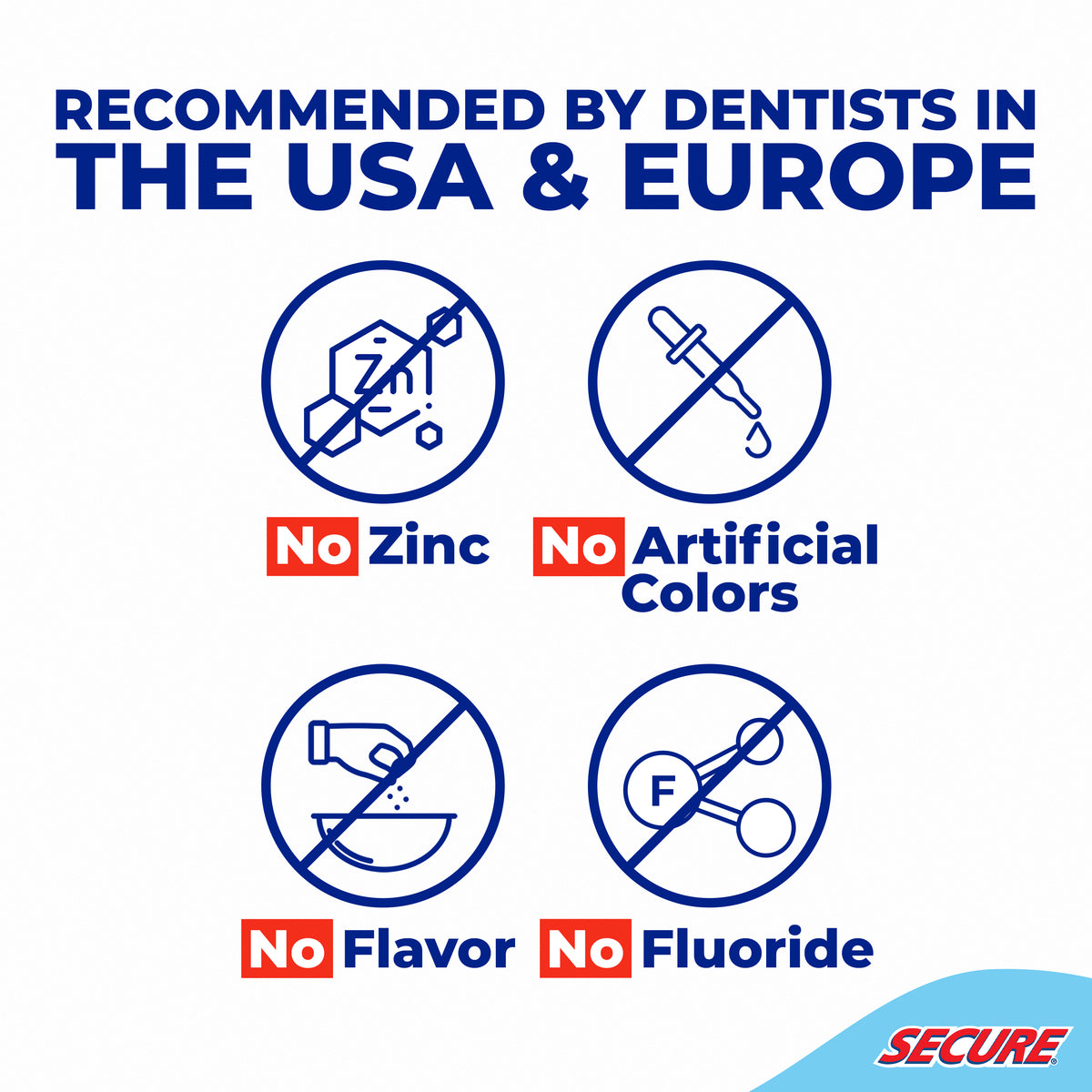 Secure Regular Denture Adhesive – Secure Denture USA