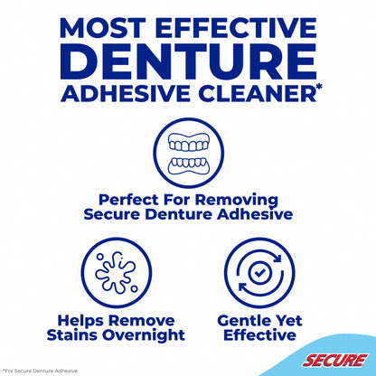 Secure Denture Cleansing Tablets