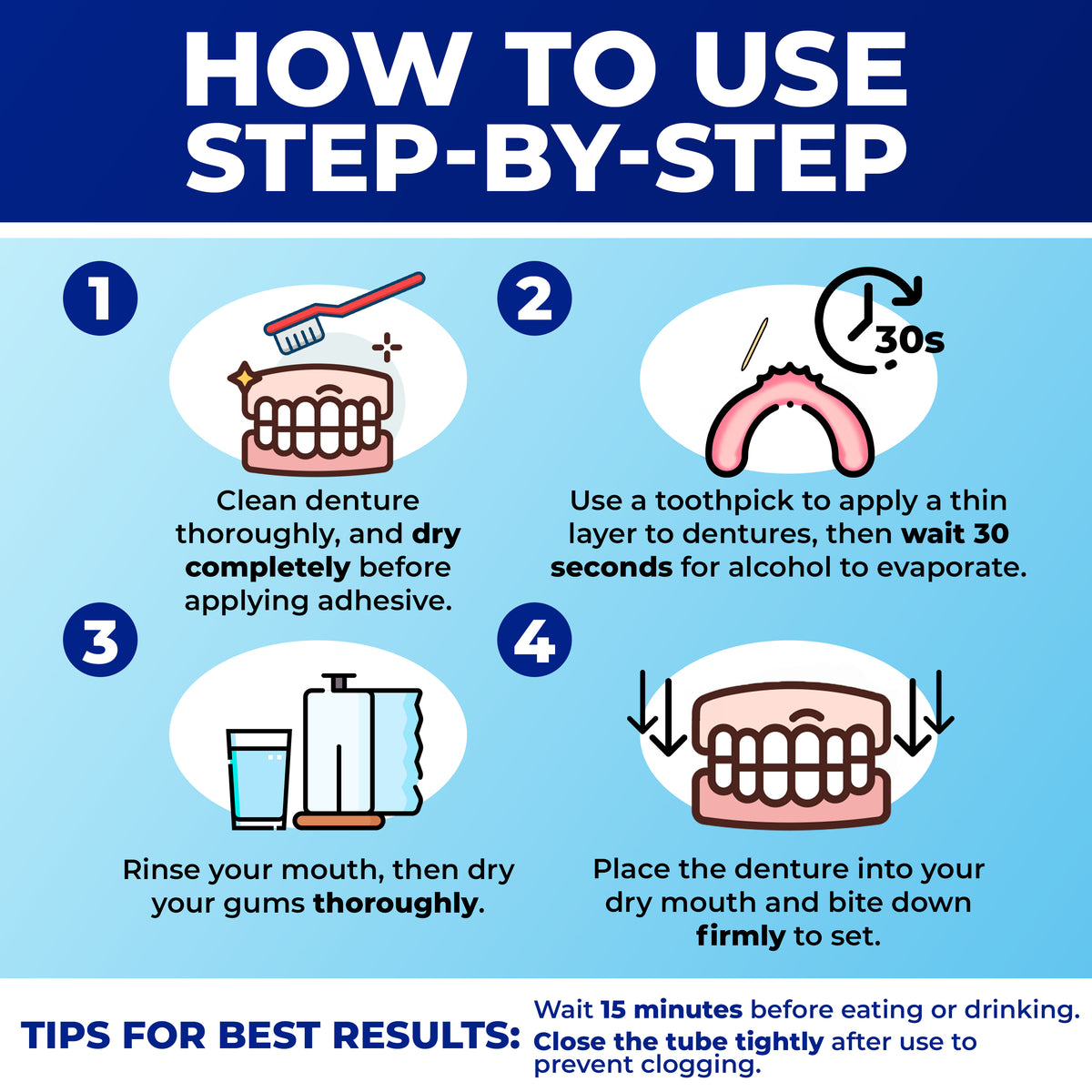Secure Regular Denture Adhesive – Secure Denture USA