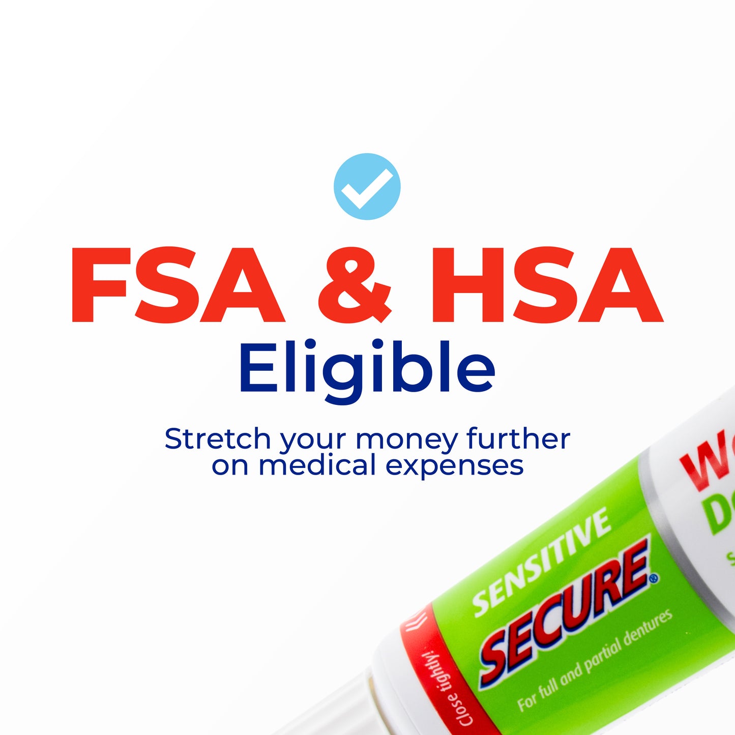 Secure Sensitive Denture Adhesive