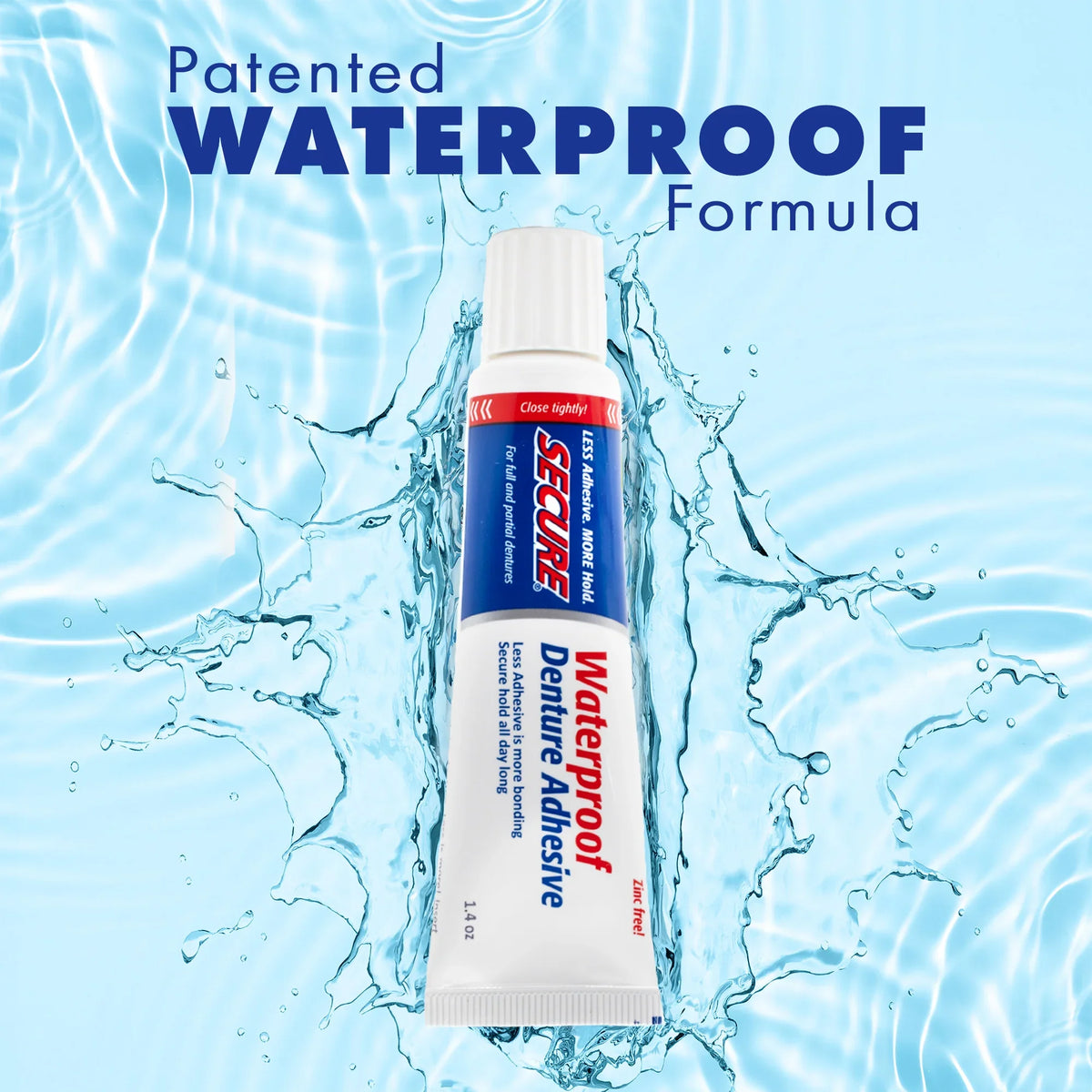 Secure Denture Adhesive | Strong, All Day Hold – Secure Denture USA